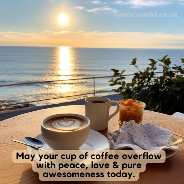 Coffee good morning images picture sea gratis