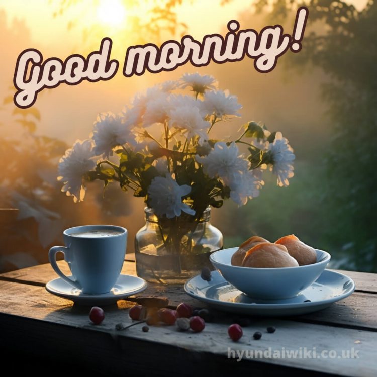 Coffee good morning images picture flowers gratis