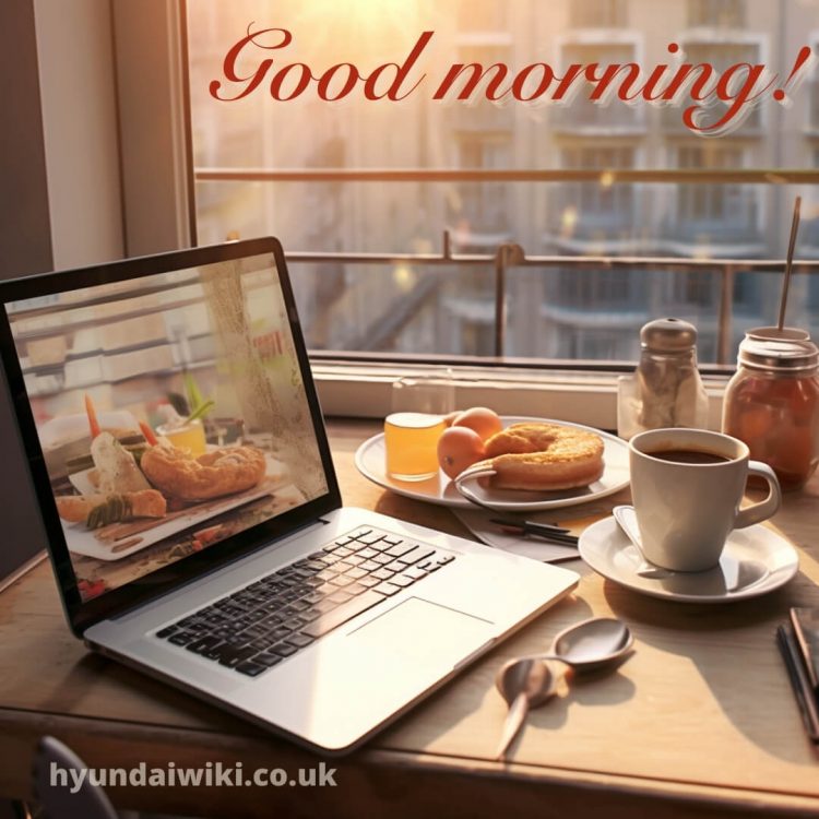 Good morning images with coffee picture laptop gratis