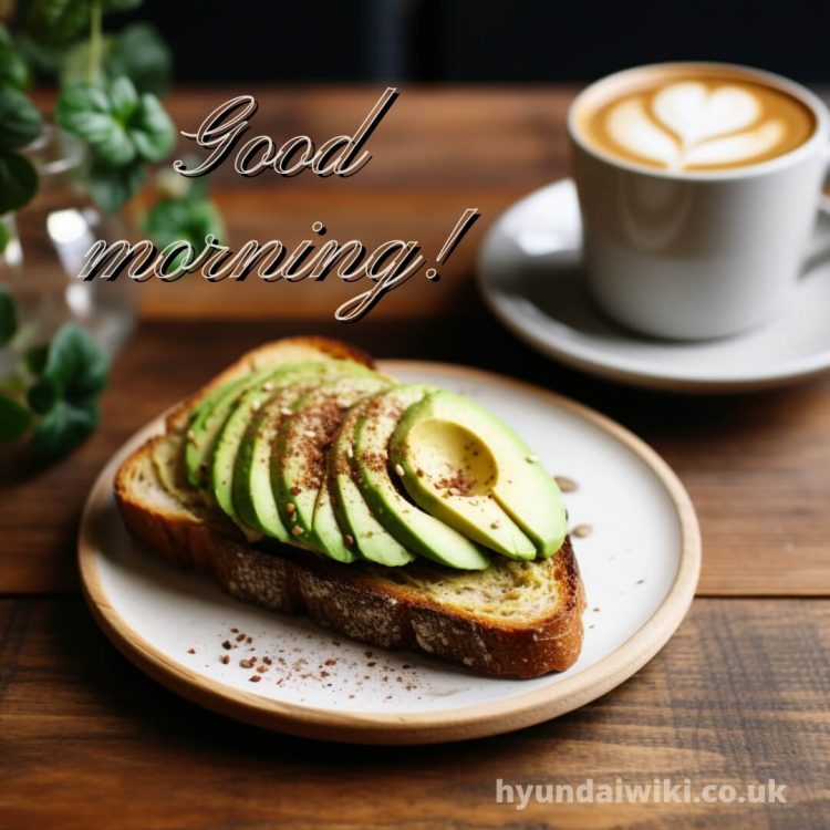 Morning coffee picture avocado gratis