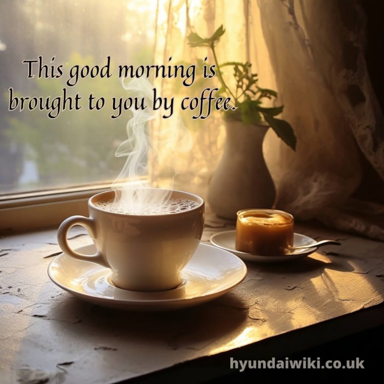 Morning coffee quotes picture window gratis