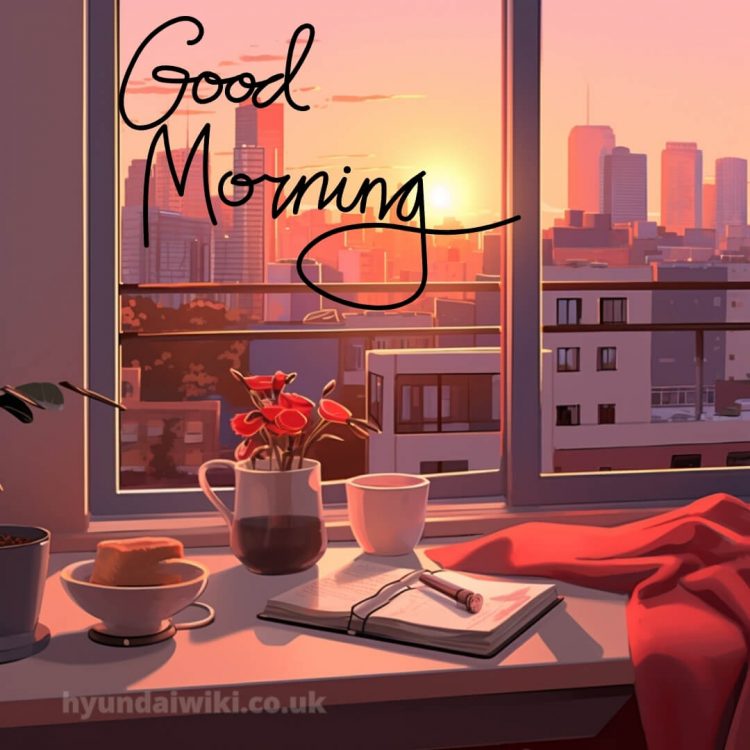 Good morning images romantic picture notepad gratis