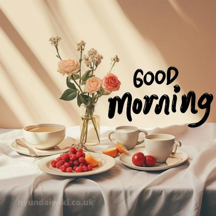 Good morning images romantic picture raspberry gratis
