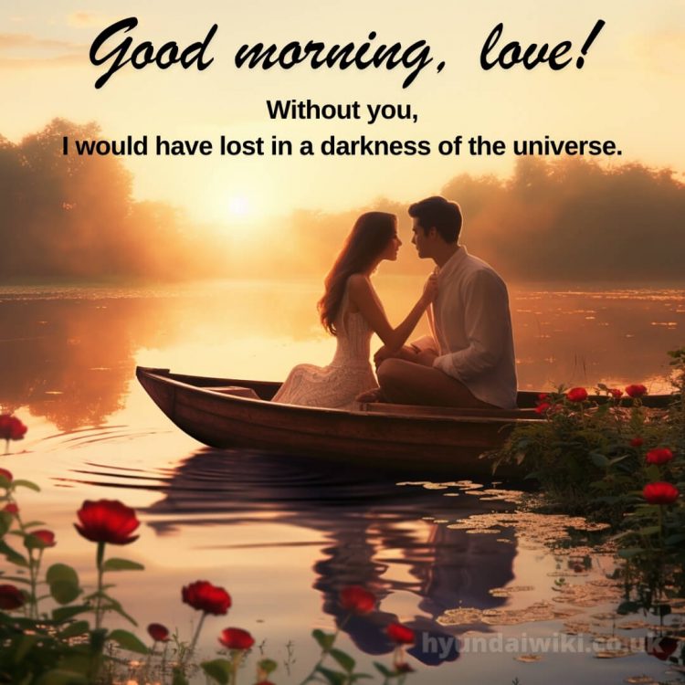 Good morning romantic quotes picture boat gratis
