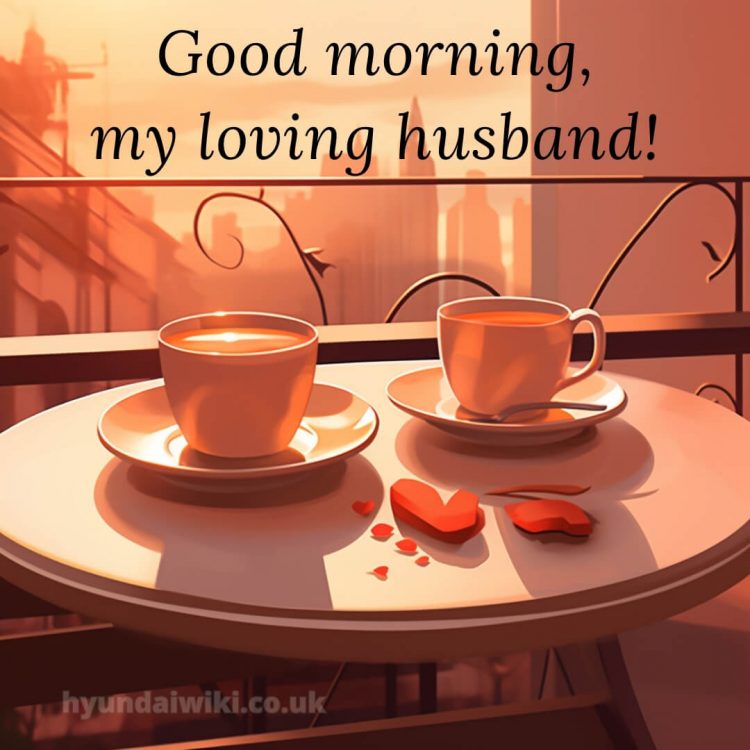 Love husband romantic good morning picture coffee gratis