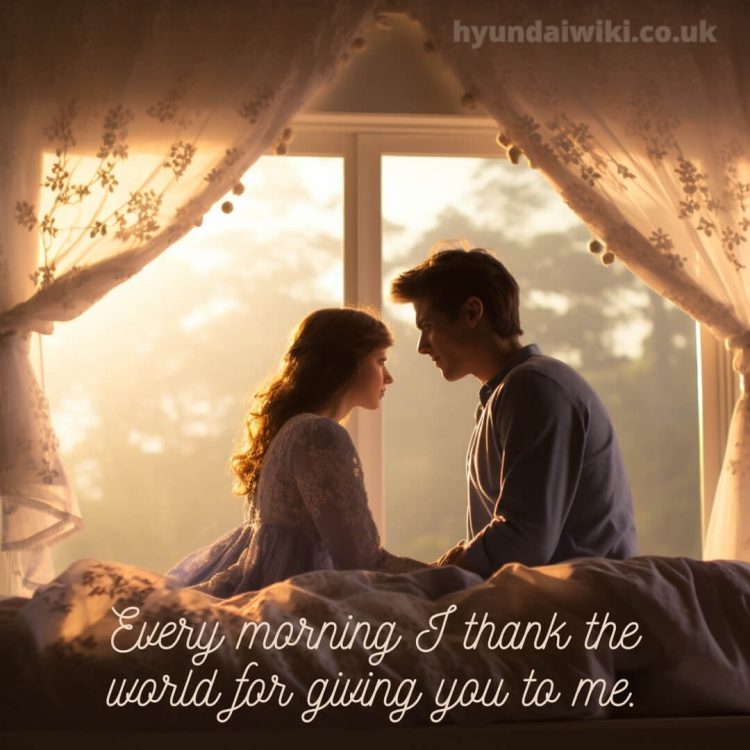 Romantic good morning message picture lovers gratis