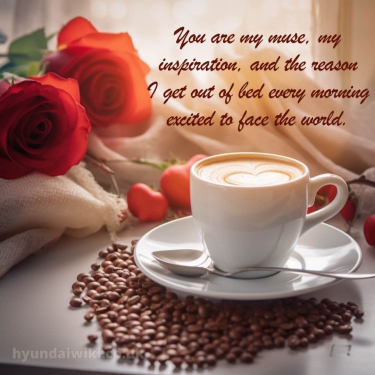 Romantic good morning message picture coffee gratis