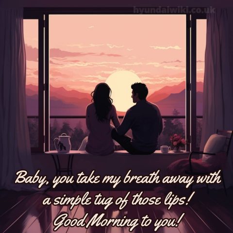 Love romantic good morning status picture couple gratis