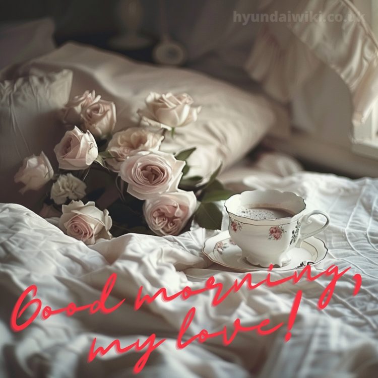Romantic good morning love picture coffee gratis