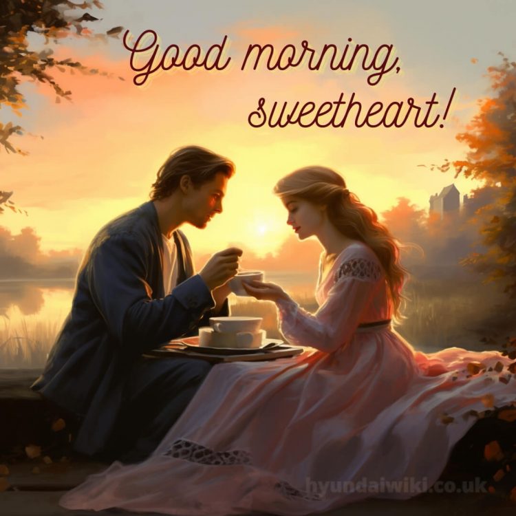 Romantic good morning message for her picture couple gratis
