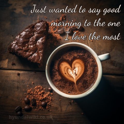 Romantic good morning message for her picture brownie gratis