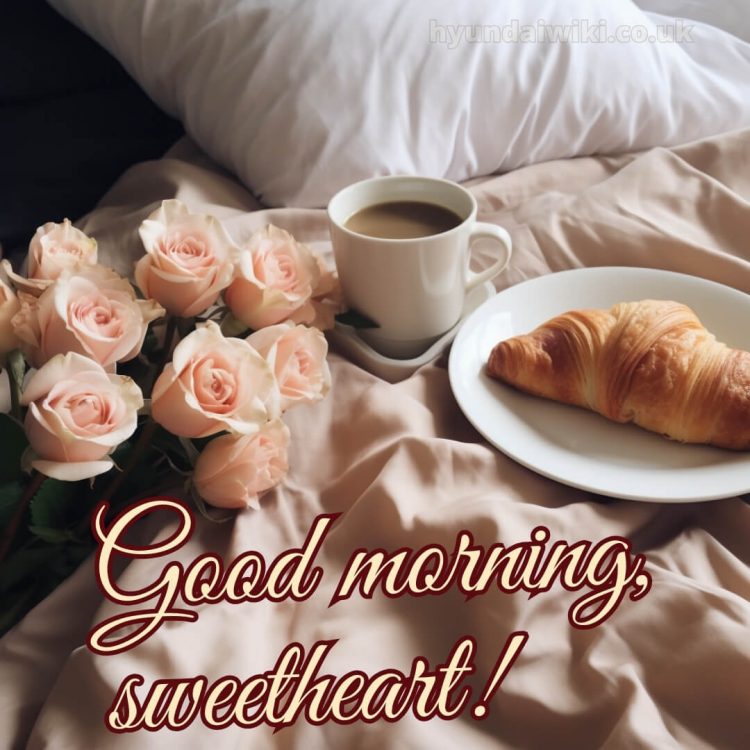Romantic good morning sweetheart picture bed gratis